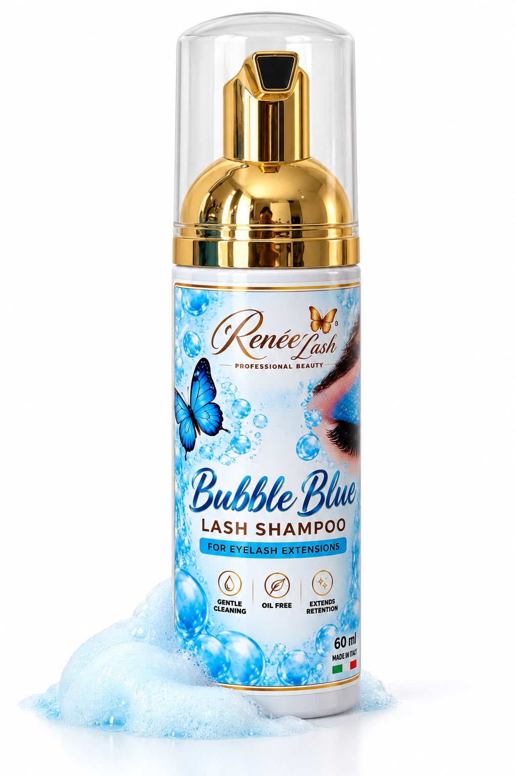 Renée Lash - Lash Shampo Pink Bubble & Bubble Blue 60 ml