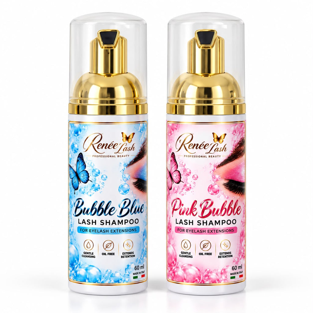 Renée Lash - Lash Shampo Pink Bubble & Bubble Blue 60 ml
