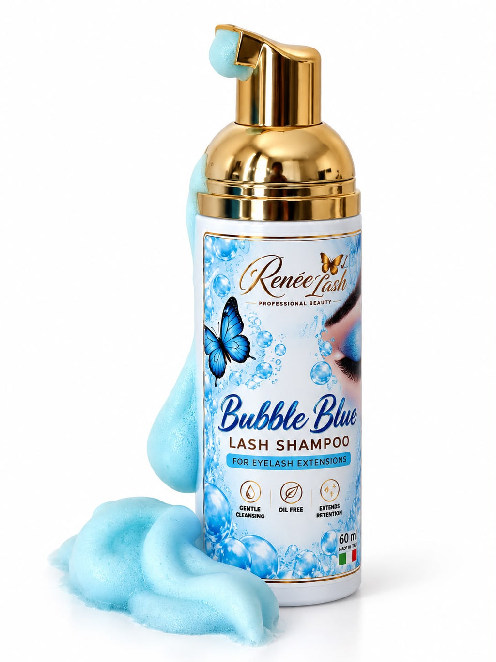 Renée Lash - Lash Shampo Pink Bubble & Bubble Blue 60 ml