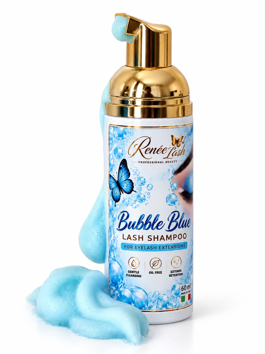 Renée Lash - Lash Shampo Pink Bubble & Bubble Blue 60 ml